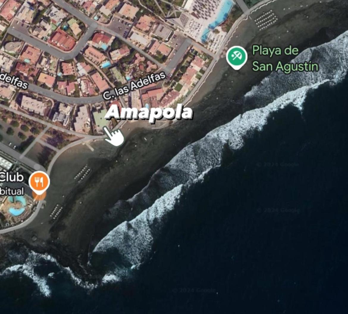 Amapola Blue Sea - Recien Reformado, Frente Al Mar Apartment San Agustin  Exterior photo
