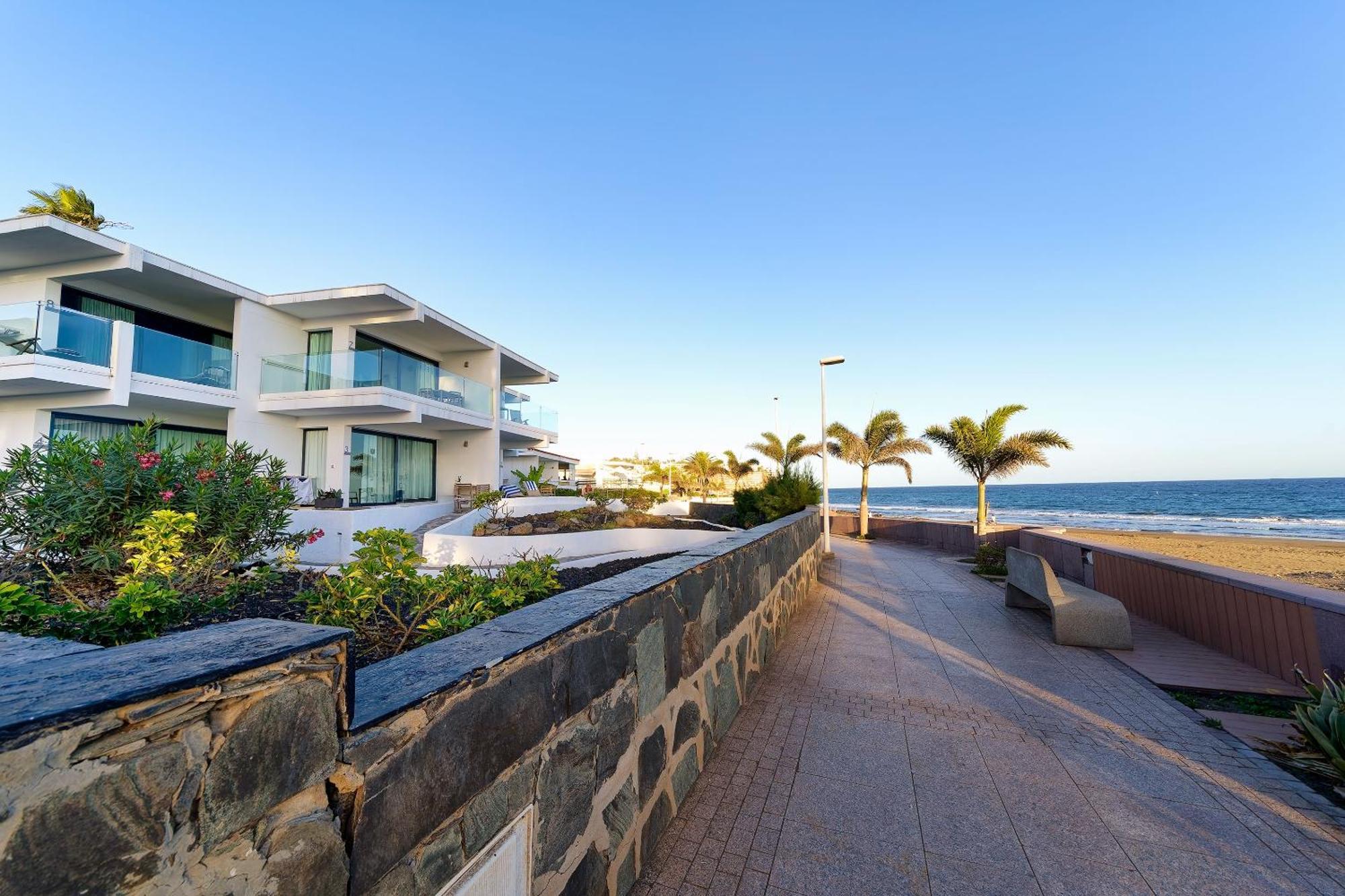 Amapola Blue Sea - Recien Reformado, Frente Al Mar Apartment San Agustin  Exterior photo